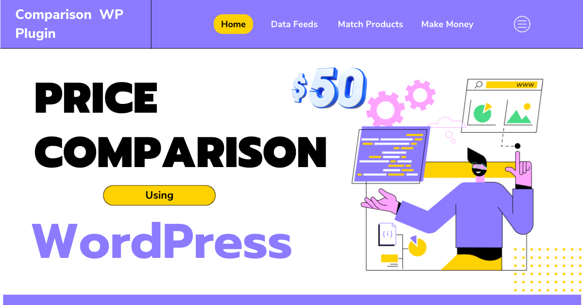 Price comparison using WordPress